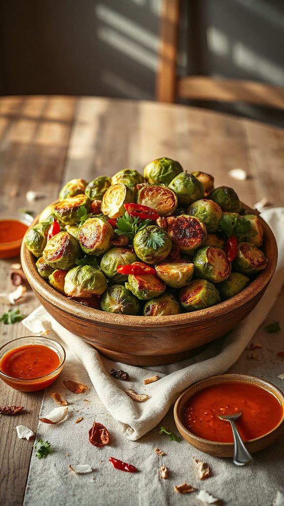 coconut curry brussels sprouts coconut curry brussels sprouts