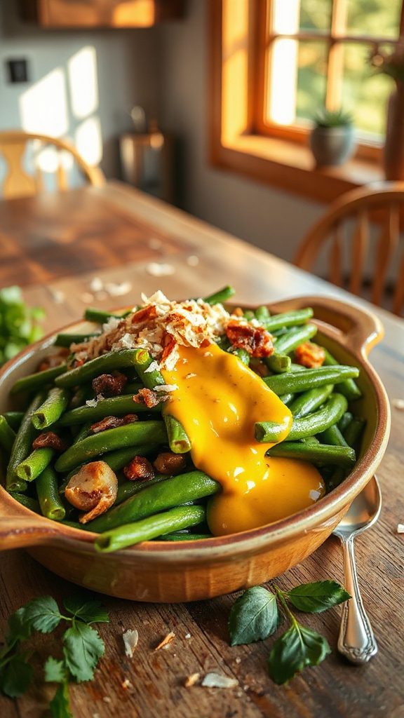 coconut curry green beans