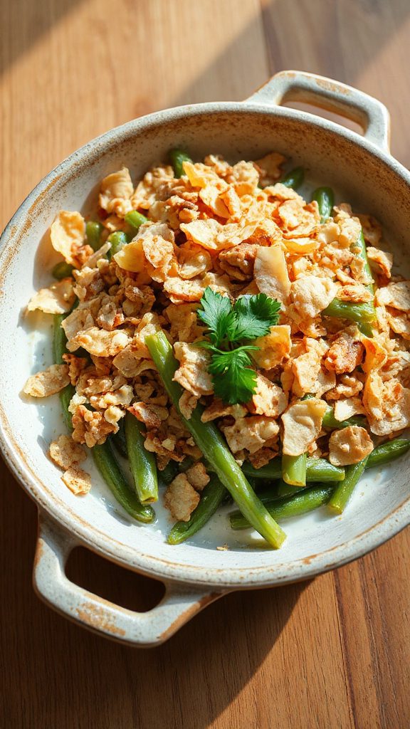coconut flakes enhance casseroles