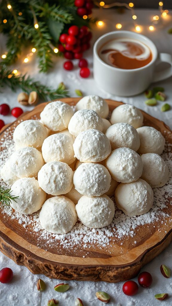 coconut flour snowball cookies coconut flour snowball cookies