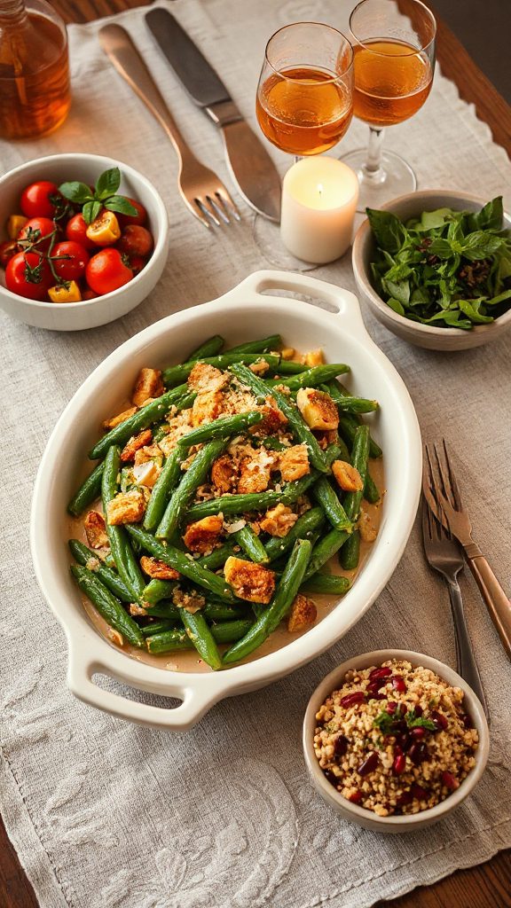 coconut green bean casserole
