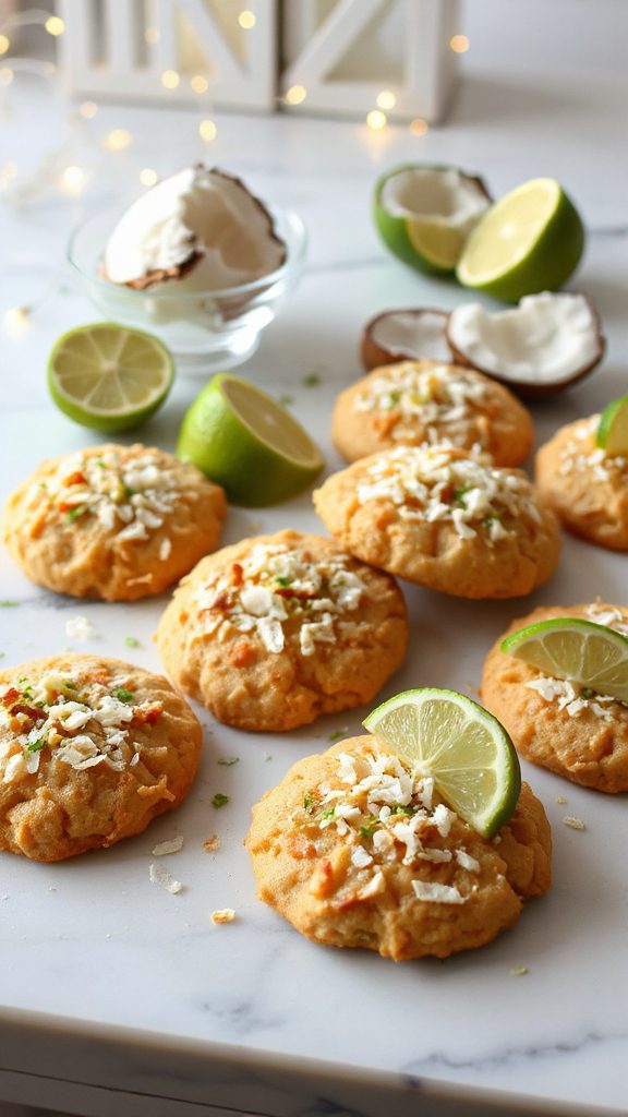 coconut lime cookie delight