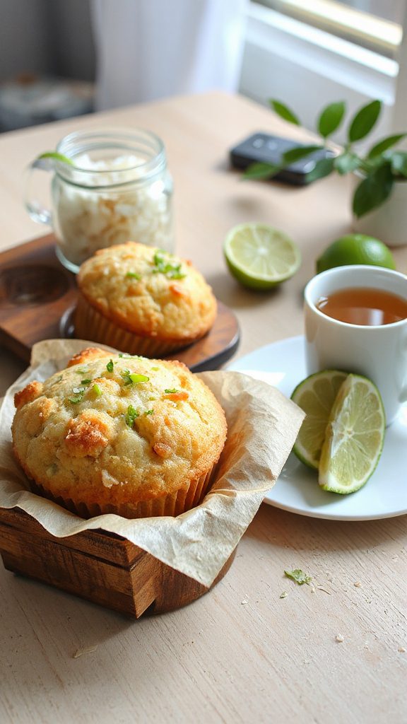 coconut lime muffins recipe coconut lime muffins recipe