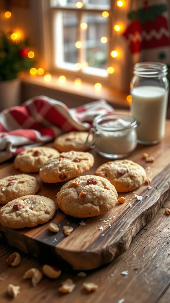 coconut macadamia surprise cookies