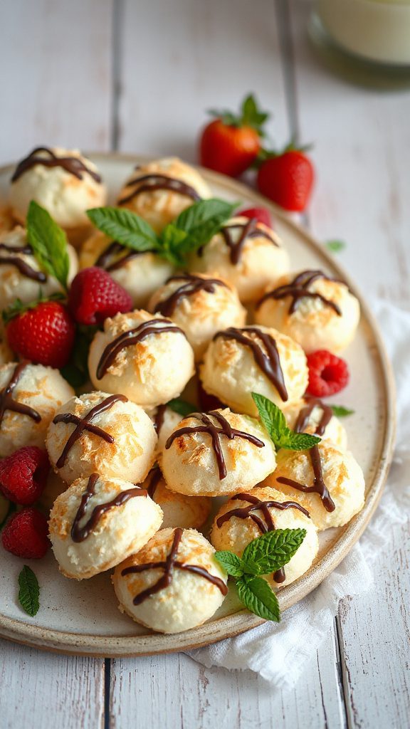 coconut macaroon bites recipe