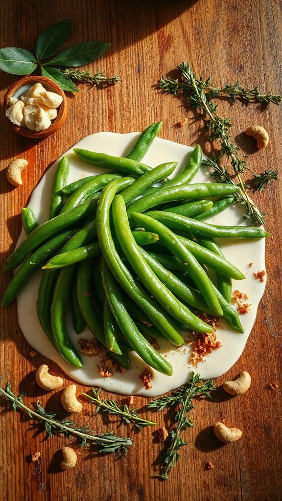 coconut milk garlic casserole