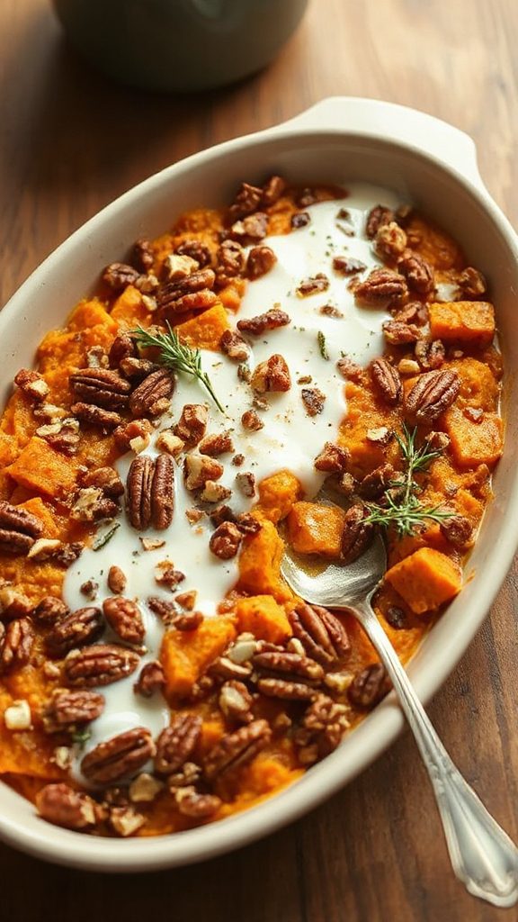 coconut milk sweet potato bake