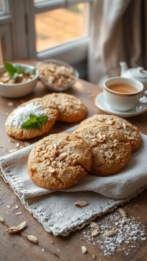 coconut oat cookies recipe