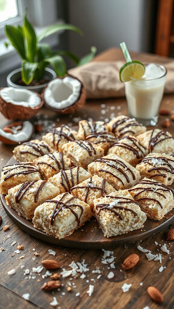 coconut protein snack bars coconut protein snack bars