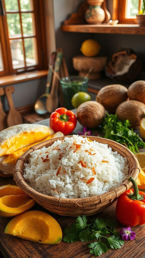 coconut rice side dish coconut rice side dish