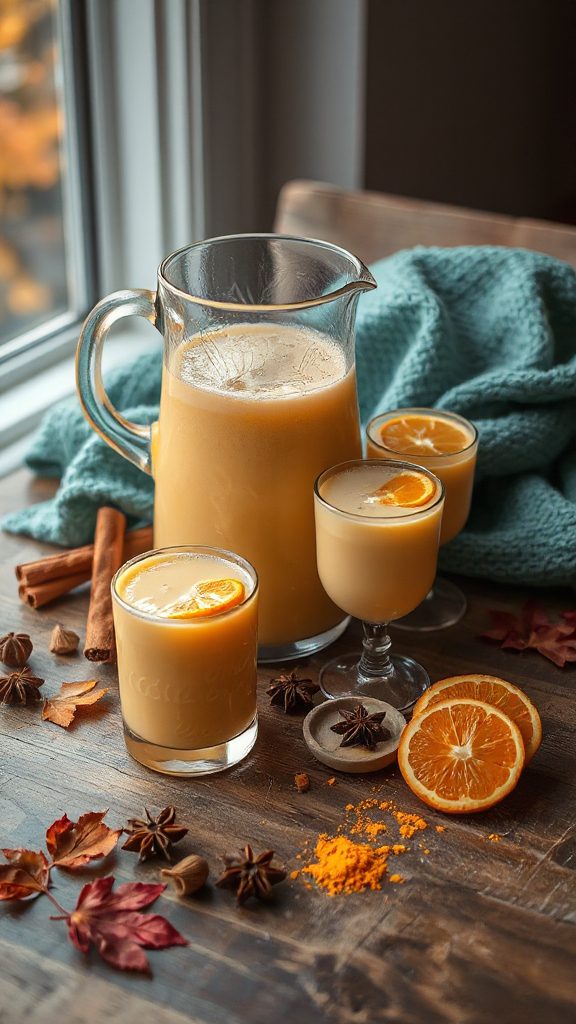 coconut spiced rum punch