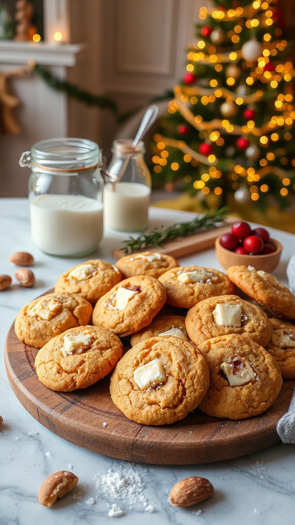 coconut sugar white chocolate cookies