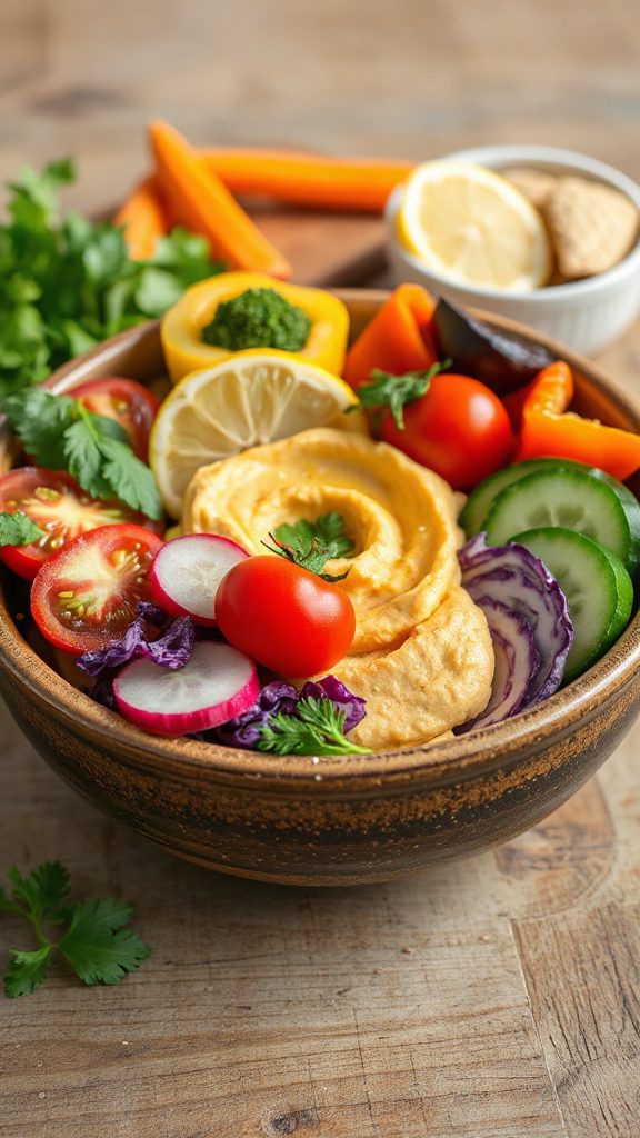 colorful and nutritious bowl