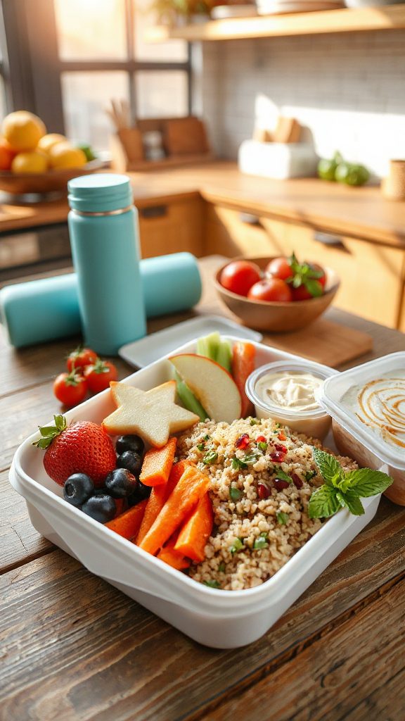 colorful balanced bento lunch colorful balanced bento lunch