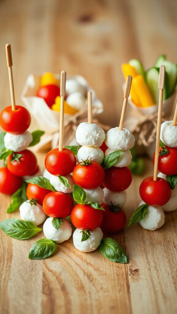 colorful cherry tomato skewers colorful cherry tomato skewers