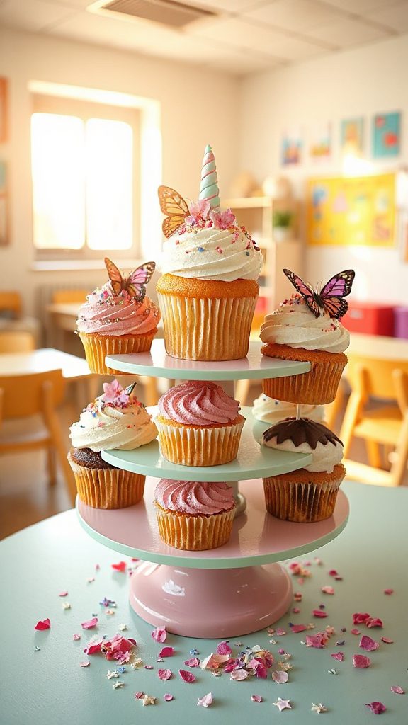 colorful creative cupcake treats