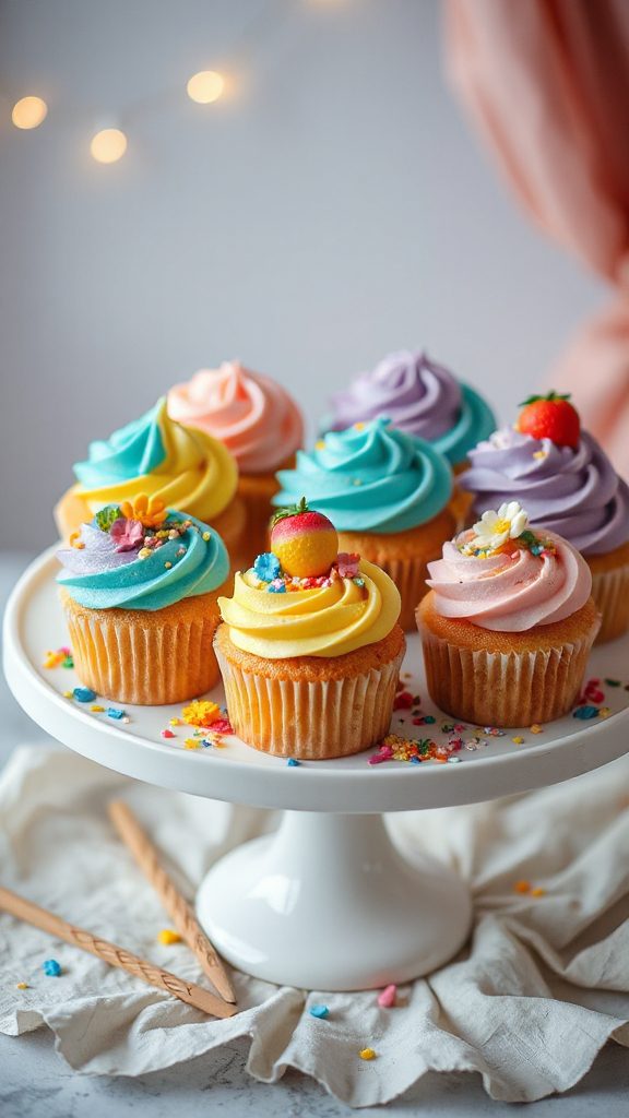 colorful cupcake baking recipe colorful cupcake baking recipe