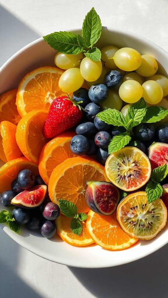 colorful fruit presentation masterpiece
