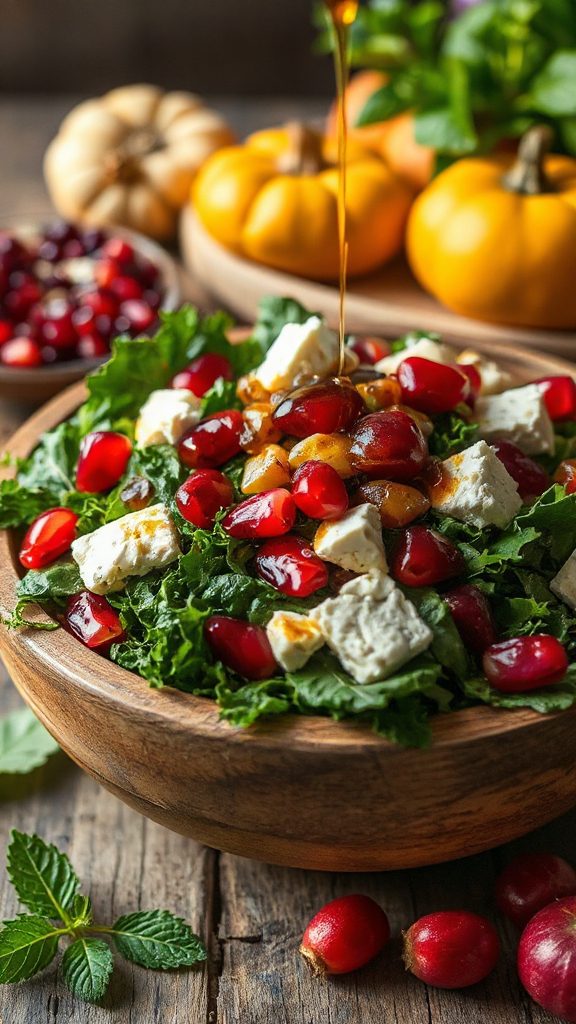 colorful salad with feta colorful salad with feta