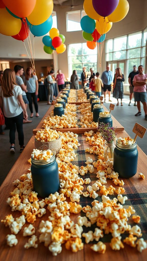 colorful school spirit snack