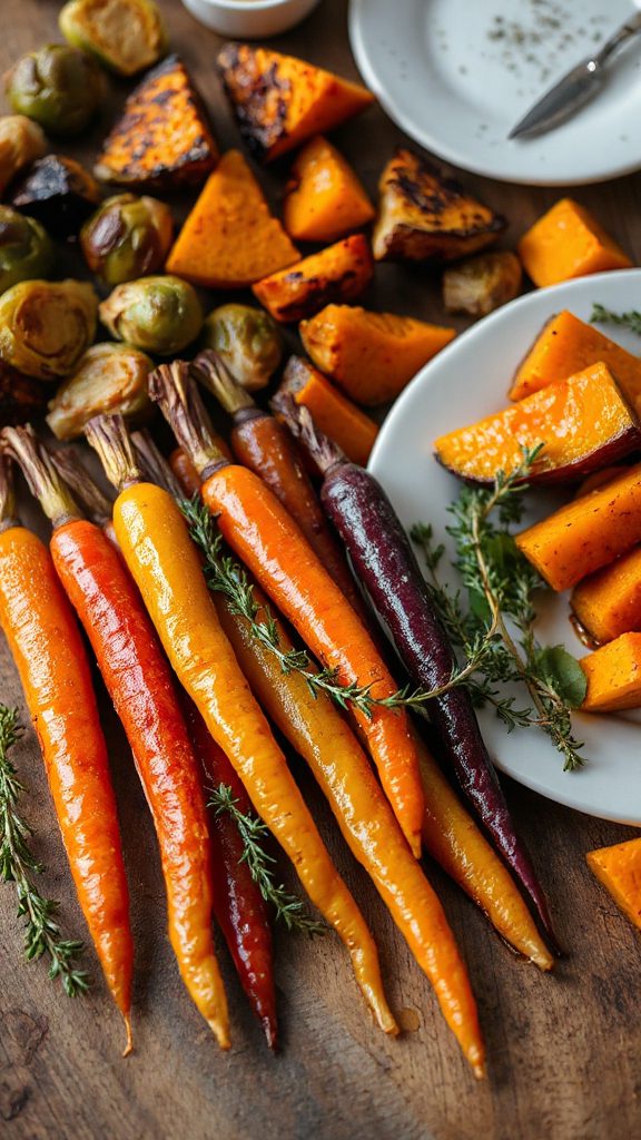 colorful sweet carrot dish