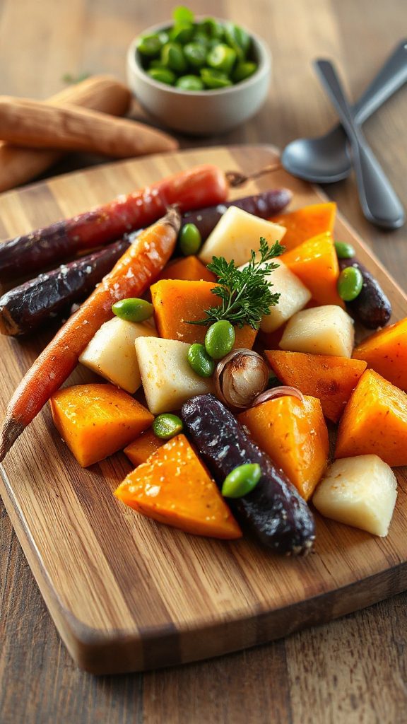 colorful vegetable stir fry