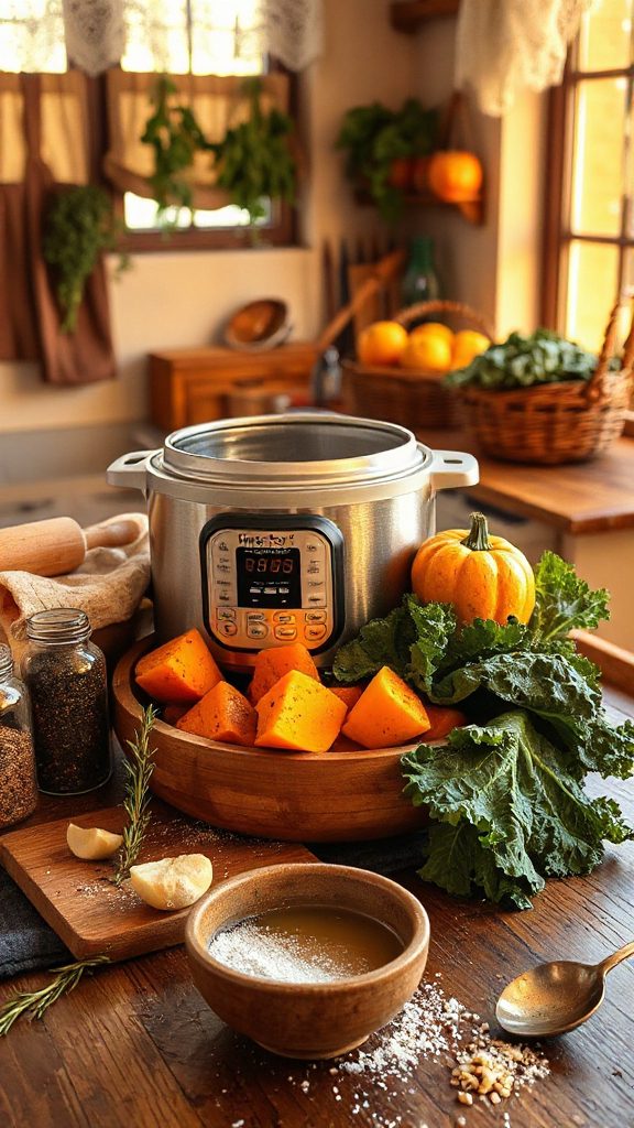 comforting autumn vegetable soup comforting autumn vegetable soup