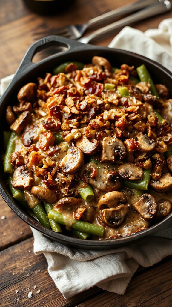 comforting green bean casserole