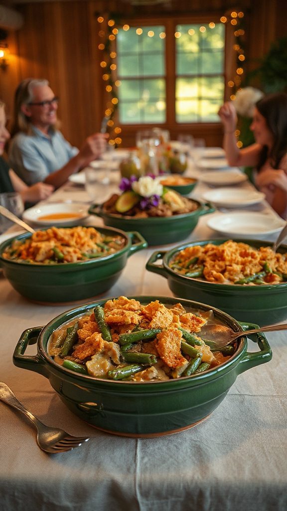 comforting green bean casserole