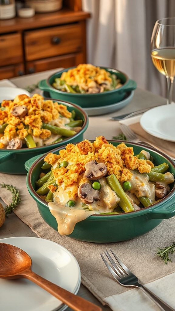 comforting green bean casserole