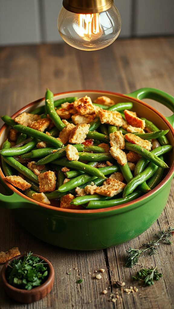 comforting green bean casserole