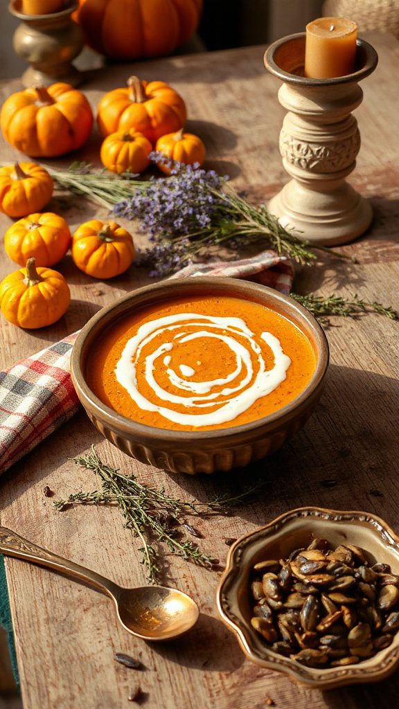 comforting pumpkin soup recipe