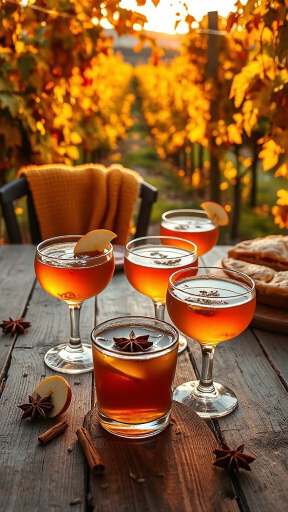 comforting spiced apple cider