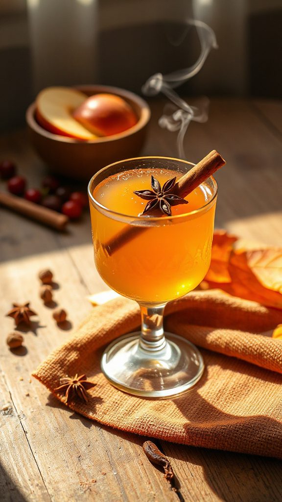 comforting spiced sotol cocktail