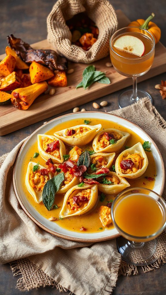 comforting stuffed pasta dish