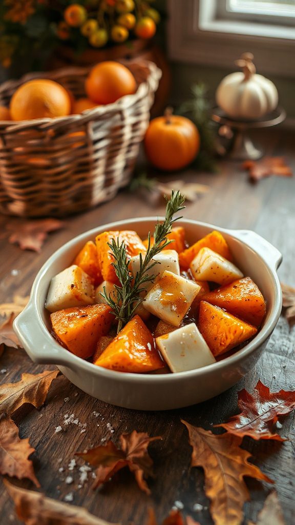 comforting sweet potato bake