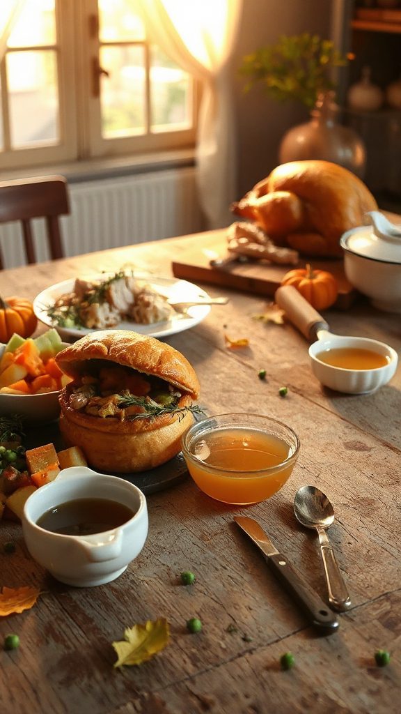 comforting turkey pot pie