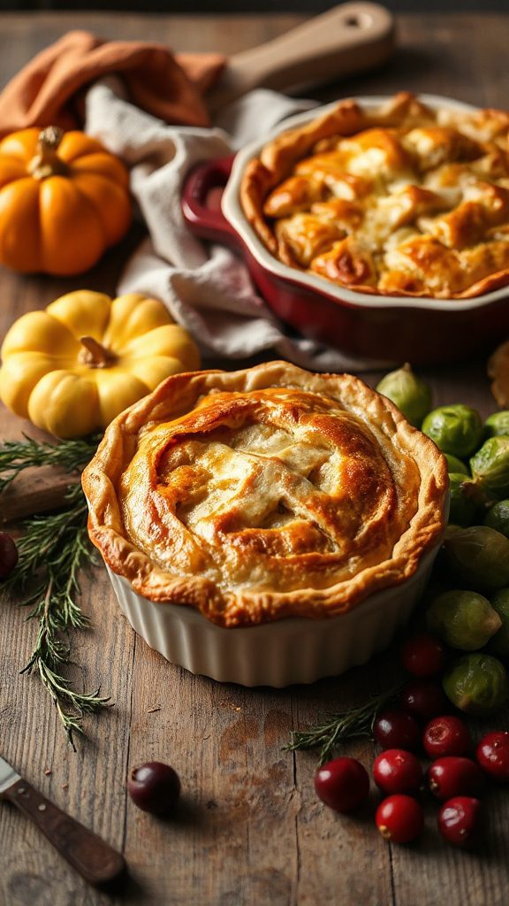 comforting turkey pot pie