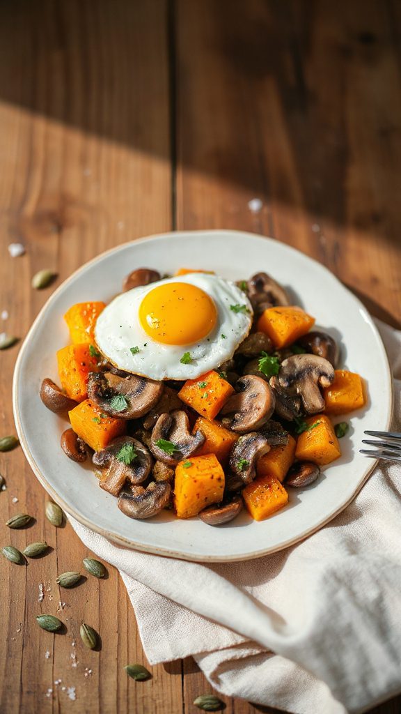 comforting vegetarian hash recipe