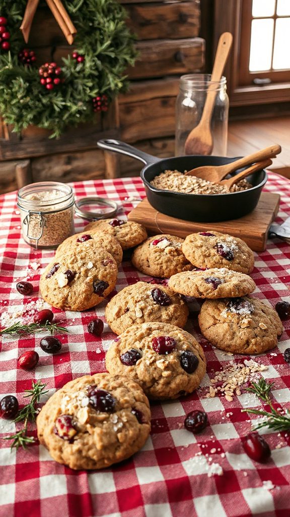cowboy cranberry oatmeal cookies