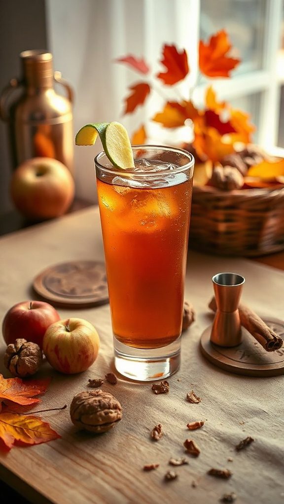 cozy apple brandy cocktail cozy apple brandy cocktail