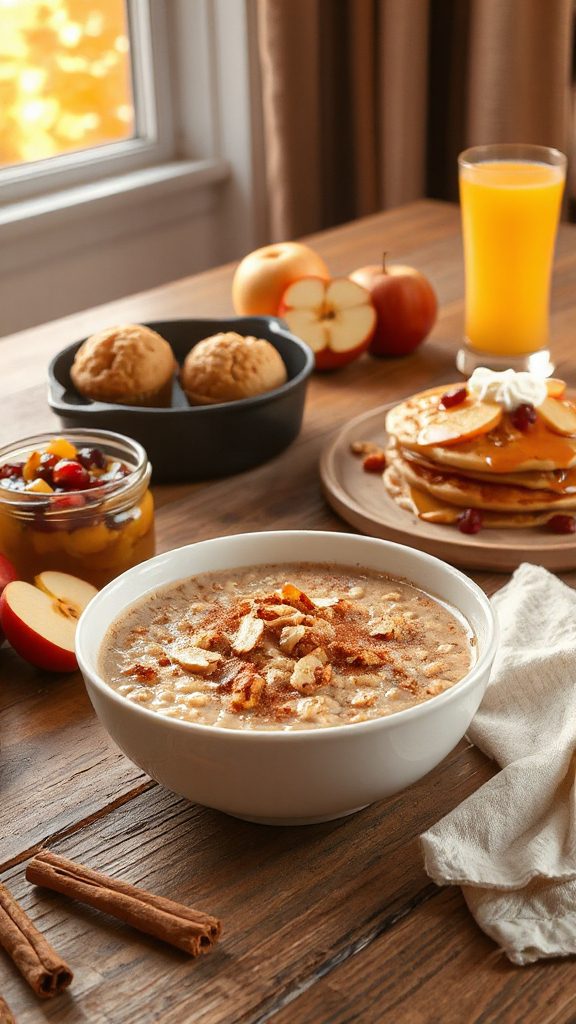 cozy apple cinnamon oatmeal cozy apple cinnamon oatmeal
