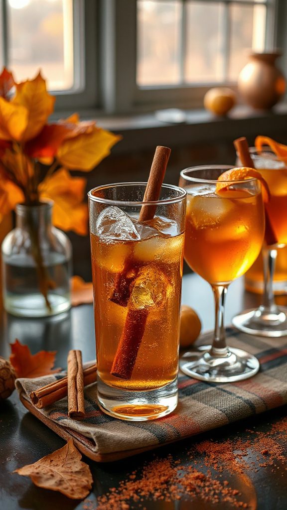 cozy autumn cinnamon highball cozy autumn cinnamon highball