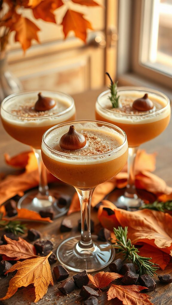 cozy autumn inspired cocktail recipe