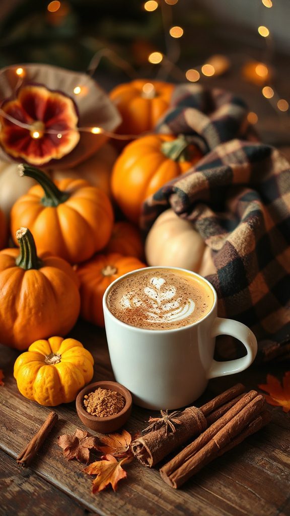 cozy autumn pumpkin latte cozy autumn pumpkin latte