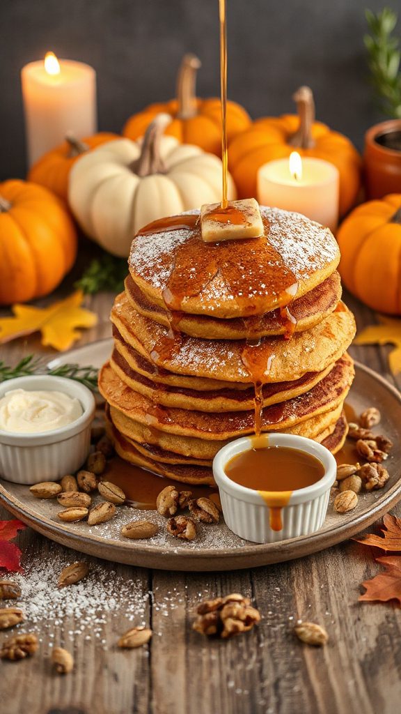 cozy autumn pumpkin pancakes cozy autumn pumpkin pancakes