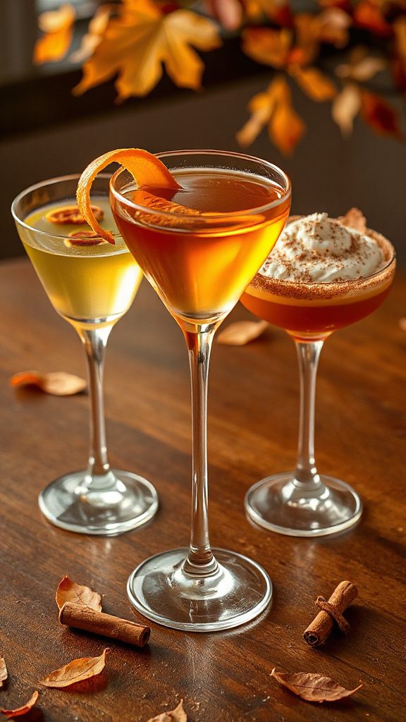 cozy bourbon maple cocktail