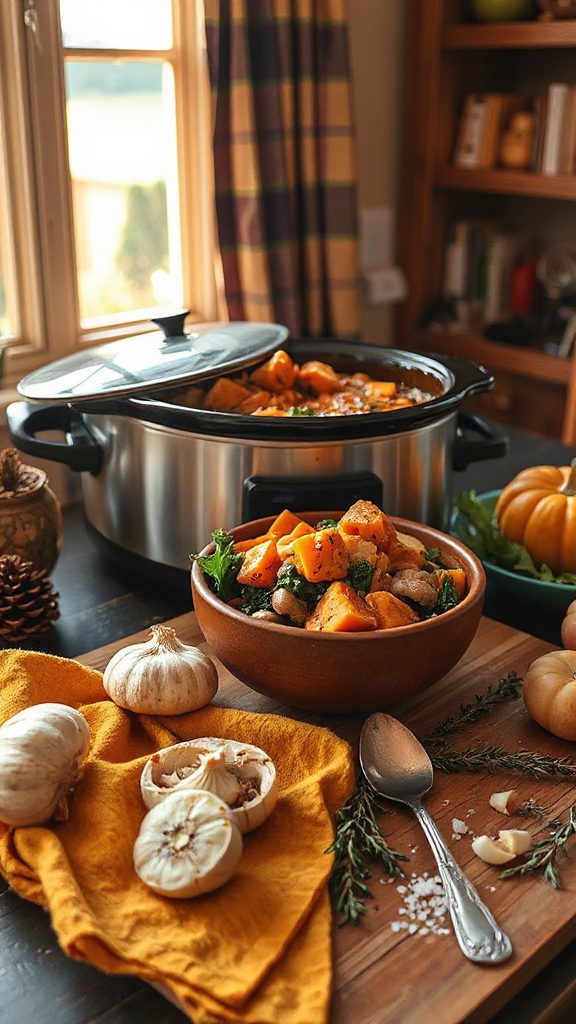 cozy chicken sweet potato stew