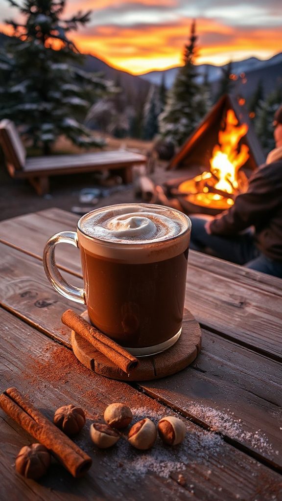 cozy cinnamon spiked hot chocolate cozy cinnamon spiked hot chocolate