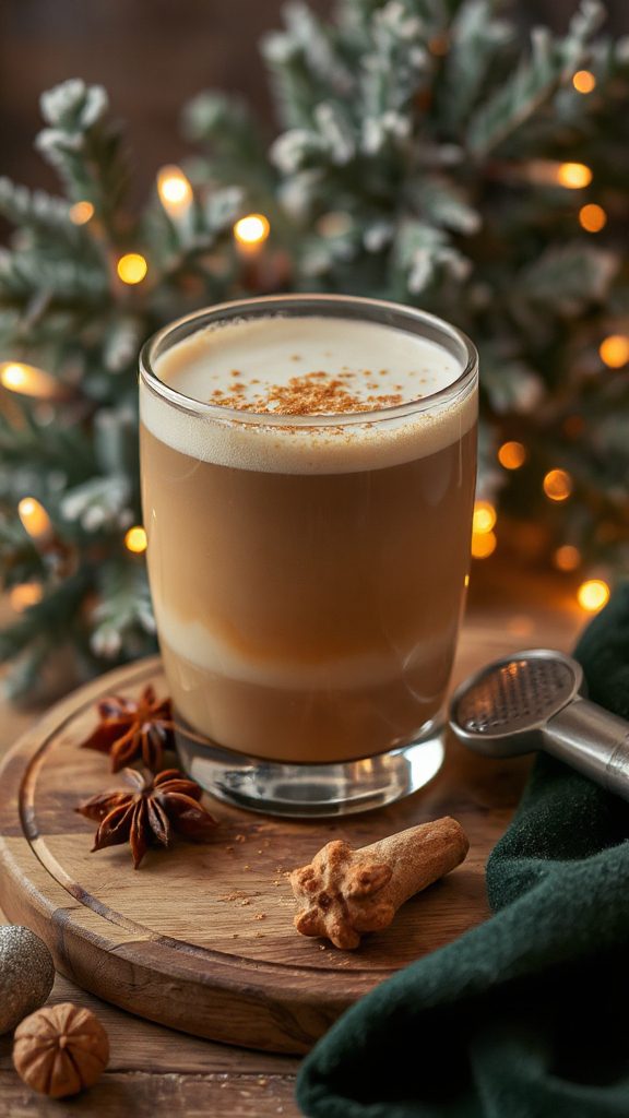 cozy cocktail with mace